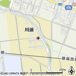 新潟県五泉市川瀬1210周辺の地図