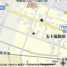 新潟県五泉市五十嵐新田1068-6周辺の地図