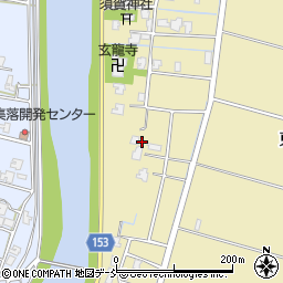 新潟県新潟市南区東萱場66周辺の地図