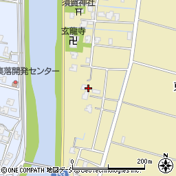 新潟県新潟市南区東萱場66周辺の地図