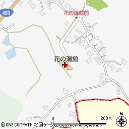 小須戸温泉健康センター花の湯館周辺の地図