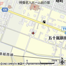 新潟県五泉市五十嵐新田1068-5周辺の地図