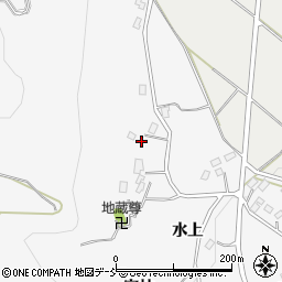 福島県福島市佐原（松大坂）周辺の地図
