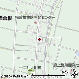 新潟県新潟市西蒲区横曽根1452周辺の地図