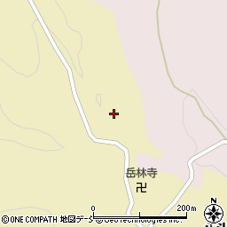 福島県伊達市月舘町糠田西活山周辺の地図