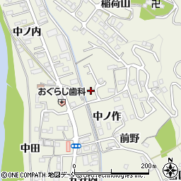 福島県福島市小倉寺辻ノ内2周辺の地図