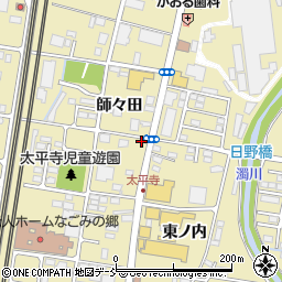 福島警察署南部交番周辺の地図