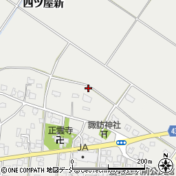新潟県五泉市土堀周辺の地図