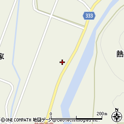 福島県喜多方市熱塩加納町熱塩136周辺の地図