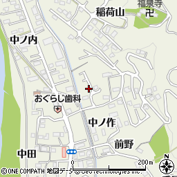 福島県福島市小倉寺辻ノ内周辺の地図