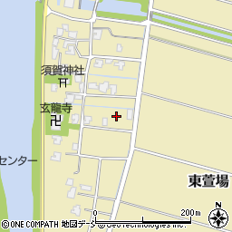 新潟県新潟市南区東萱場457周辺の地図