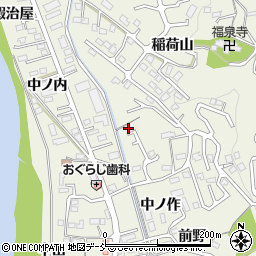福島県福島市小倉寺辻ノ内8周辺の地図