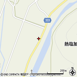 福島県喜多方市熱塩加納町熱塩195周辺の地図