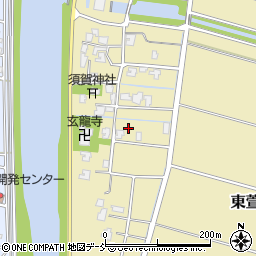 新潟県新潟市南区東萱場461周辺の地図