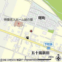 新潟県五泉市五十嵐新田982周辺の地図