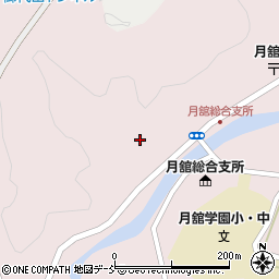 福島県伊達市月舘町月舘川越5周辺の地図