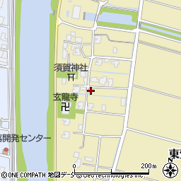 新潟県新潟市南区東萱場460周辺の地図