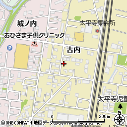 福島県福島市太平寺古内11-1周辺の地図