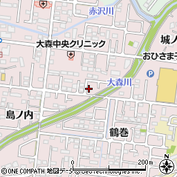 ミライムキッズアカデミー　福島大森教室周辺の地図