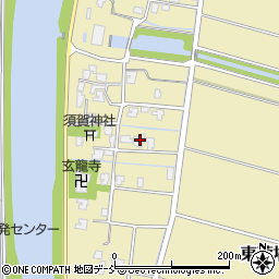 新潟県新潟市南区東萱場426周辺の地図