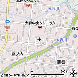 福島県福島市大森街道下85周辺の地図