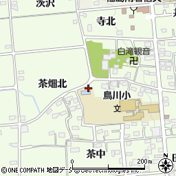 福島県福島市上鳥渡茶中53-1周辺の地図