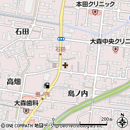 セブンイレブン福島大森店周辺の地図