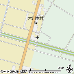 新潟県新潟市南区東萱場2163-1周辺の地図
