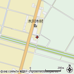 新潟県新潟市南区東萱場2161-1周辺の地図