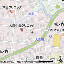 福島県福島市大森街道下74-1周辺の地図