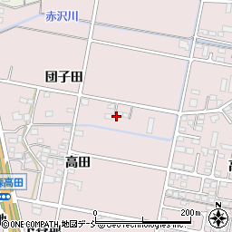 福島県福島市大森江端周辺の地図