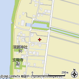 新潟県新潟市南区東萱場378周辺の地図