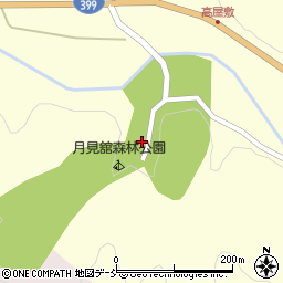福島県伊達市月舘町布川大作田周辺の地図