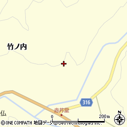 福島県伊達市月舘町布川竹ノ内101周辺の地図