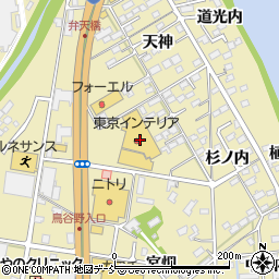 福島県福島市鳥谷野岩田23周辺の地図