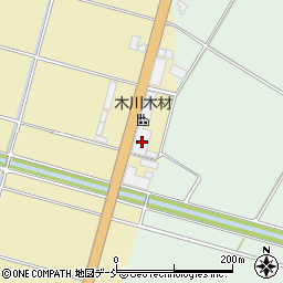 新潟県新潟市南区東萱場2170周辺の地図