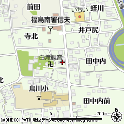 福島県福島市上鳥渡観音寺10周辺の地図