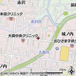 福島県福島市大森街道下24-5周辺の地図