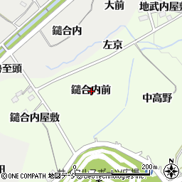 福島県福島市庄野鑓合内前周辺の地図