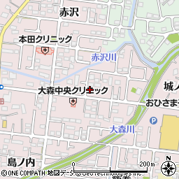 福島県福島市大森街道下37周辺の地図