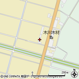 新潟県新潟市南区東萱場1576周辺の地図