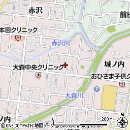 福島県福島市大森街道下24-3周辺の地図