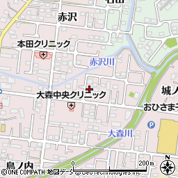 福島県福島市大森街道下37-1周辺の地図