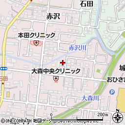 福島県福島市大森街道下39周辺の地図