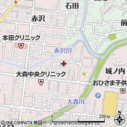 福島県福島市大森街道下29周辺の地図