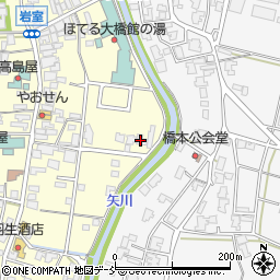 新潟県新潟市西蒲区岩室温泉282周辺の地図