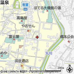 新潟県新潟市西蒲区岩室温泉276周辺の地図