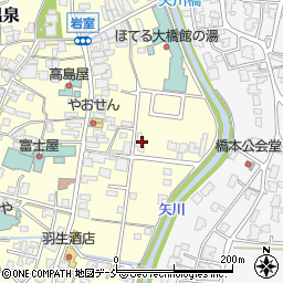 明元荘（ホテル富士屋社員寮）周辺の地図