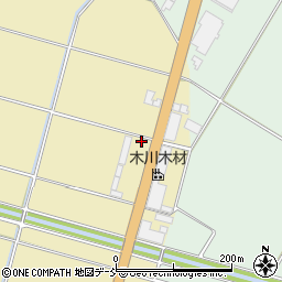 新潟県新潟市南区東萱場2175周辺の地図