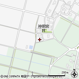 新潟県新潟市西蒲区新谷1200周辺の地図